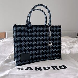 Brand new - Sandro Paris Kasbah tweed bag